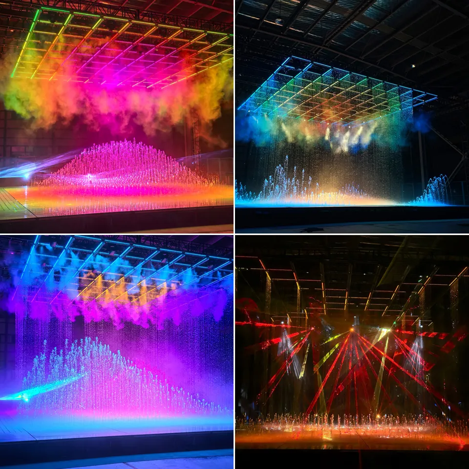 Aplicação Luzes 3D Chuva de Meteoros