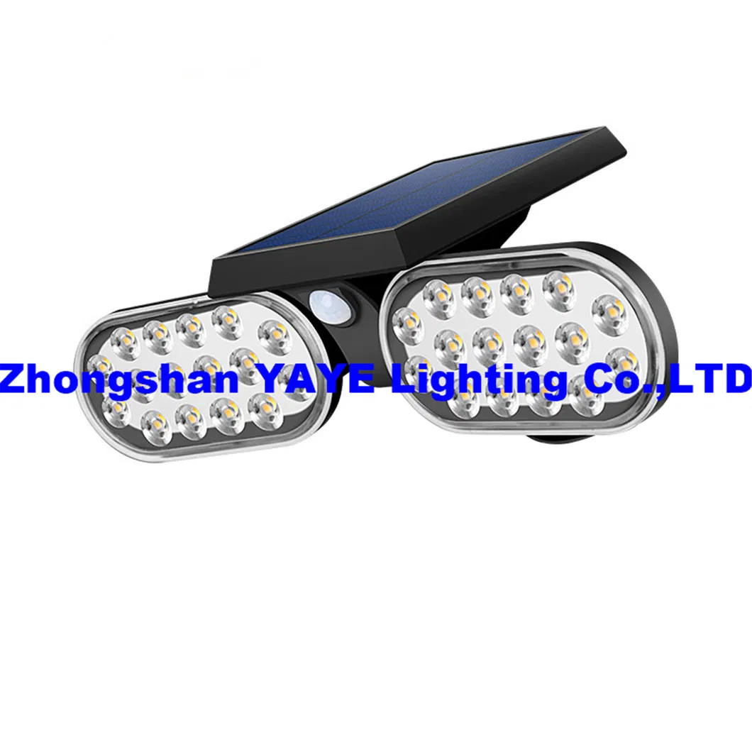 Luz de Parede Solar LED com Sensor de Movimento