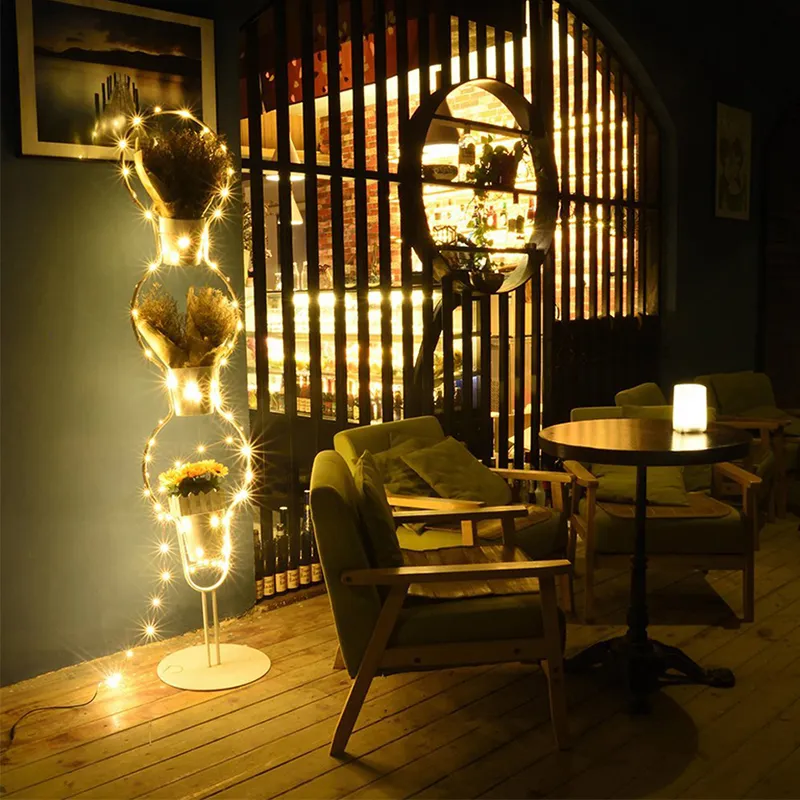 Fitas de Luz LED a Bateria para Decoração de Natal, Festa e Jardim