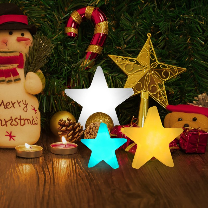 Árvore de Natal e Estrela Luzes de Natal LED em Corda