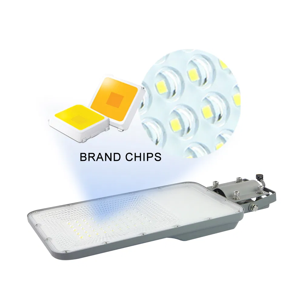 Melhores Produtos Solares de Alta Lúmens Alumínio IP67 30W Luz de Rua Solar LED para Jardim ao Ar Livre com Sensor de Movimento
