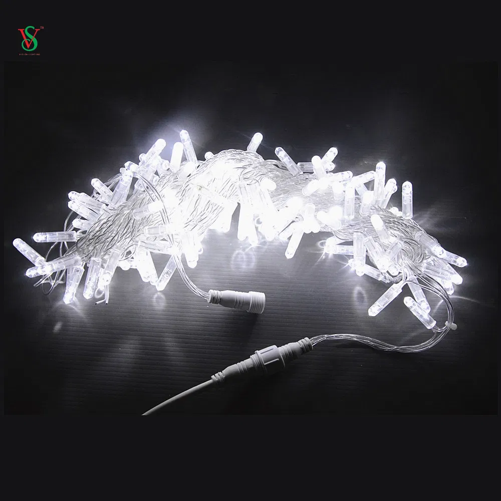 10m 20m Luzes de Cordão LED Externas à Prova d'Água para Decoração de Árvore de Natal, Casamento e Festa