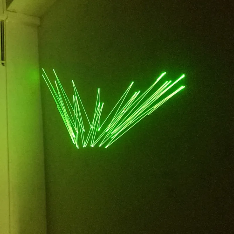 DMX512 DJ Disco CE RoHS 3W Luz Laser de Animação em Cores (LY-1003Z)