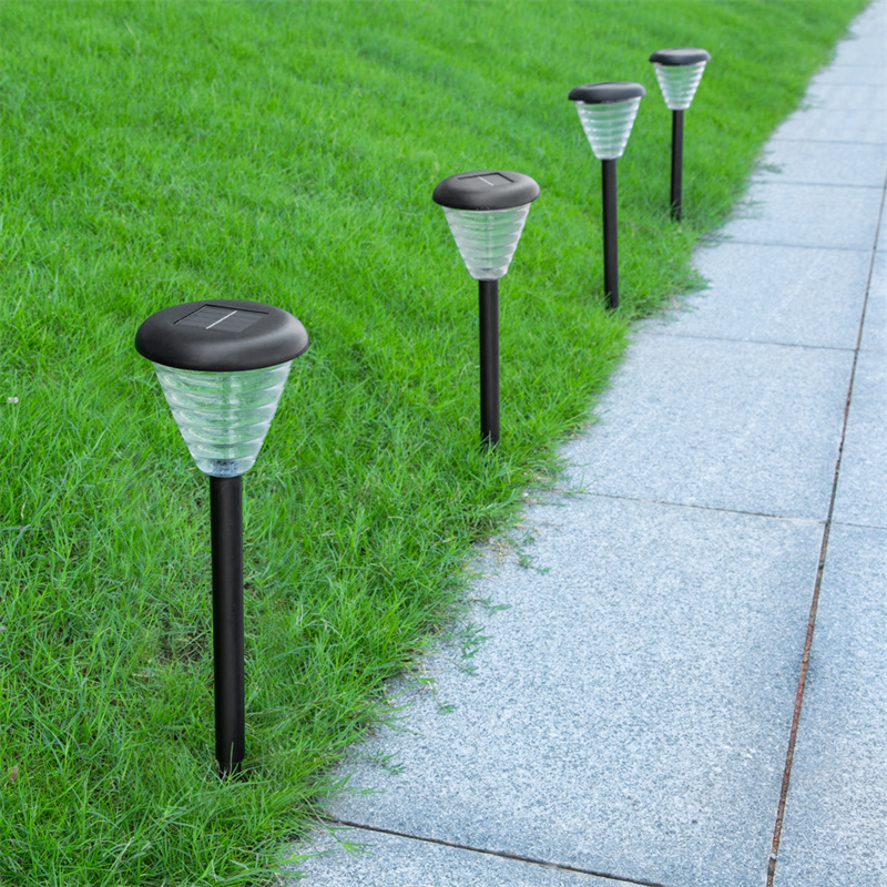 Luzes de Paisagem LED Solares com Mudança de Cor, Luzes de Caminho à Prova d'Água, Luzes de Jardim RGB Solares para Calçada