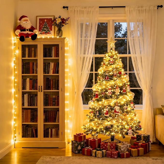 Iluminação de Cordão de Luzes de Fada com Clips de Foto Transparentes Alimentados por Bateria para Festivais e Festas 3m 20LEDs