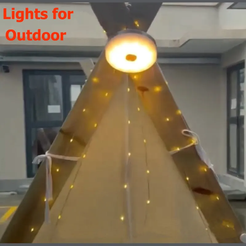 5m 10m Luzes de Fio de Cobre com 8 Funções Controle Remoto e Bateria
