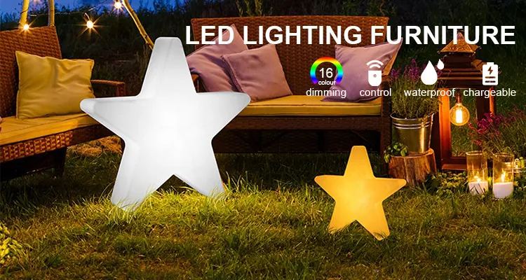 Árvore de Natal e Estrela Luzes de Natal LED em Corda