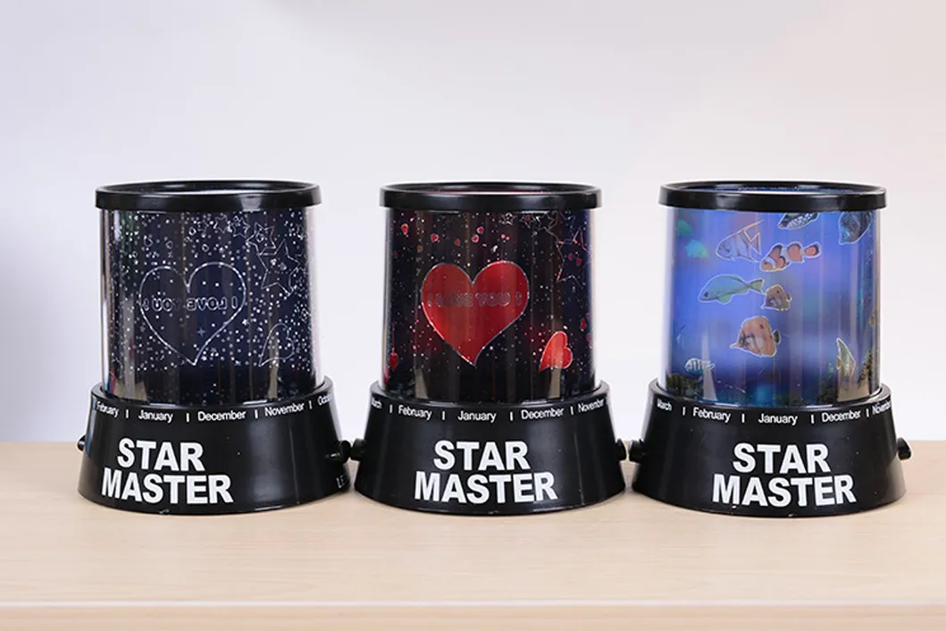 Projetor de Estrela LED Luz Noturna para Decoração de Natal