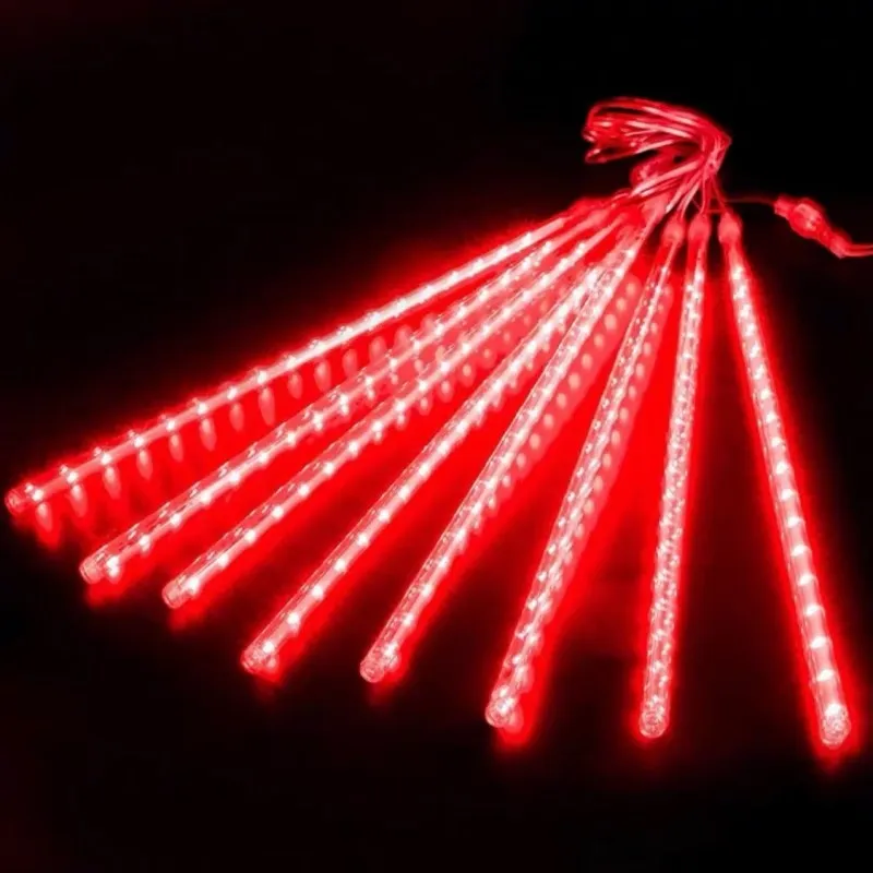 Decoração LED de Chuva de Meteoros