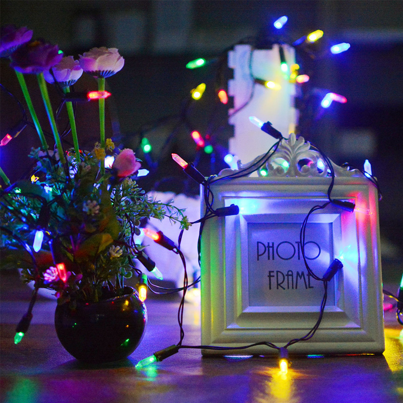 Fitas de Luzes LED Atacadistas Multicoloridas para Decoração de Natal ao Ar Livre à Prova d'Água
