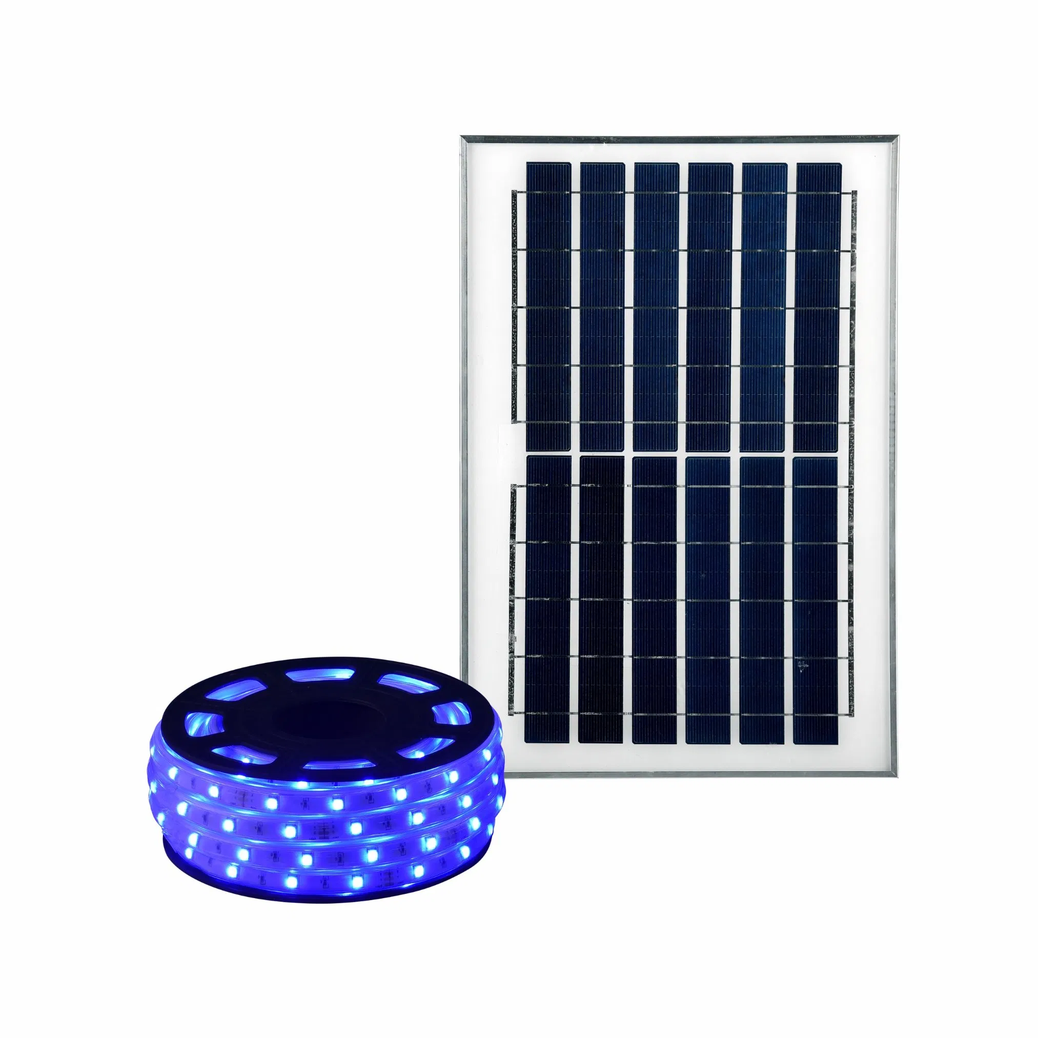 10m Luzes de Cordão LED Solares à Prova d'Água para Decoração Externa