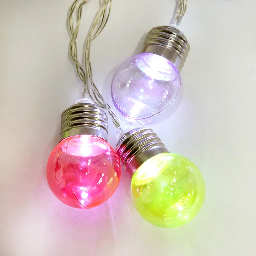 G50 Luz de Fada Decorativa de String LED Quente Natural com Bateria