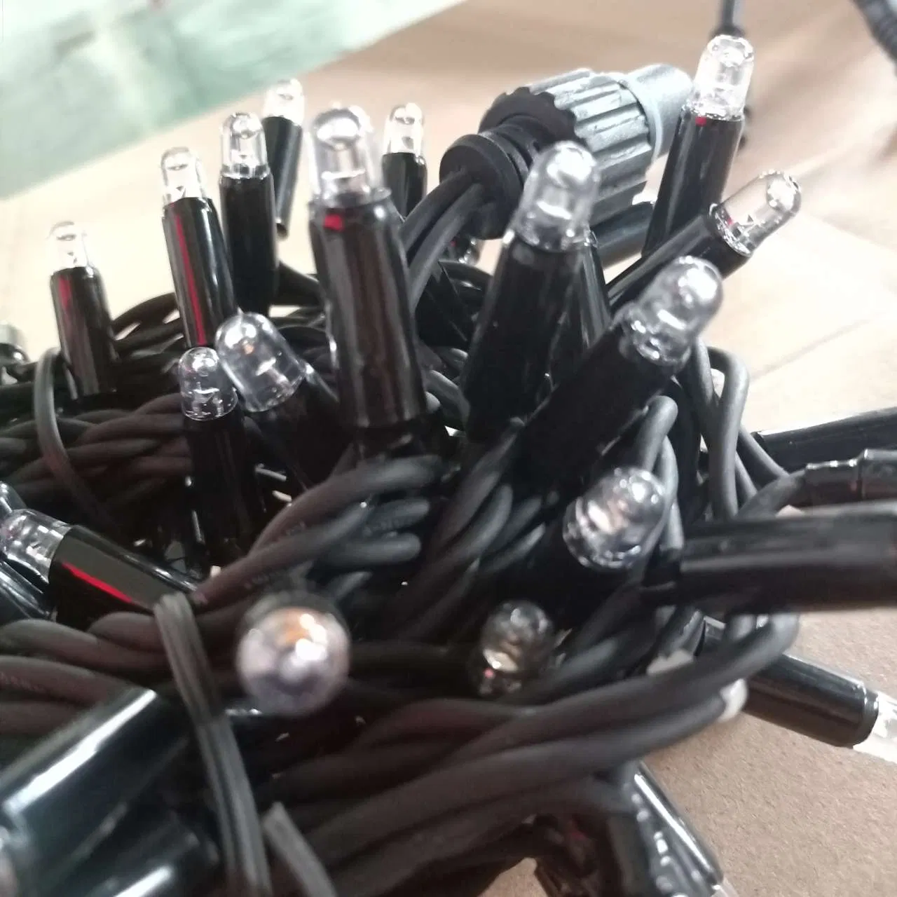 IP65 Luzes de Natal em Fita de Borracha à Prova d'Água para Exterior
