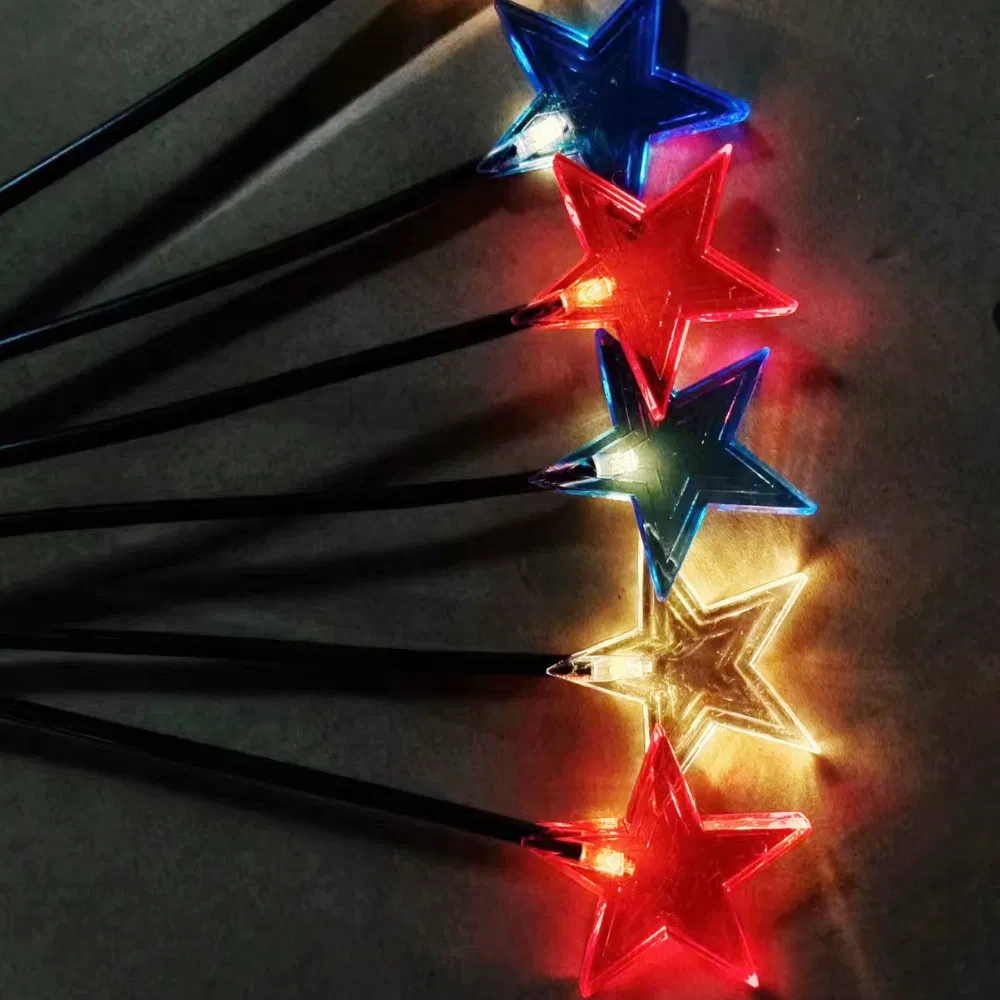 Fitas de Luzes de Estrela LED Quente Brancas para Decoração de Casa Wyz25713