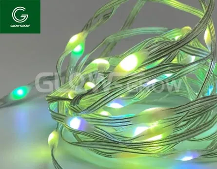 Iluminação de Festa LED de Natal ETL Listado 5V com Fio de Cobre, Alimentada por Bateria e Interface USB