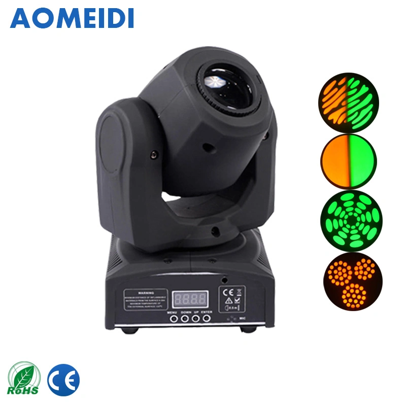 10W Projetor Gobo LED com Cabeça Móvel Luzes de Decoração de Natal