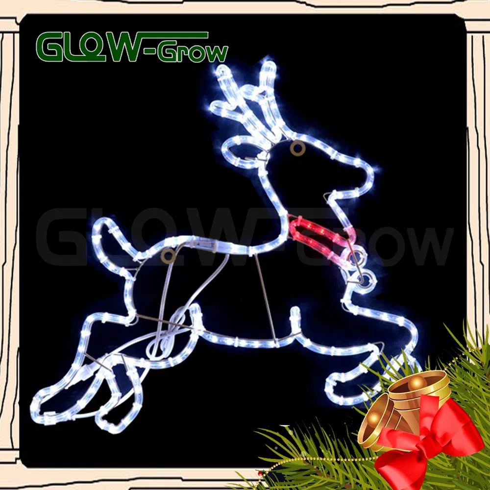 Iluminação de Natal Azul em Cordão LED à Prova d'Água para Decoração de Casa e Jardim em Feriados 2D
