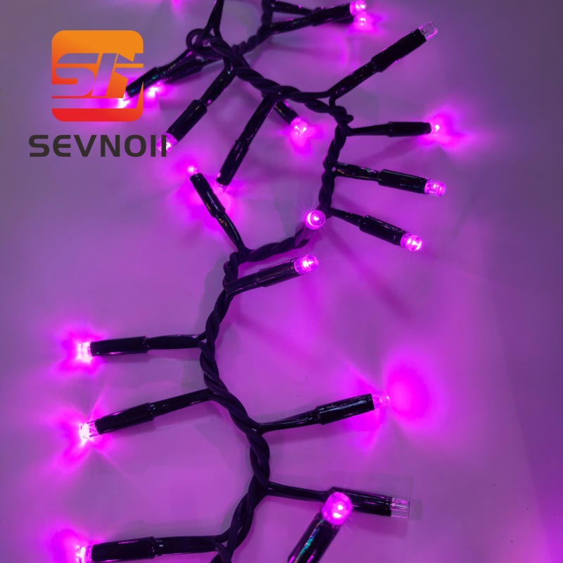 Decoração IP68 Luzes de Fogo de Artifício à Prova d'Água com Fios de LED Quente Branco Luzes de Fada