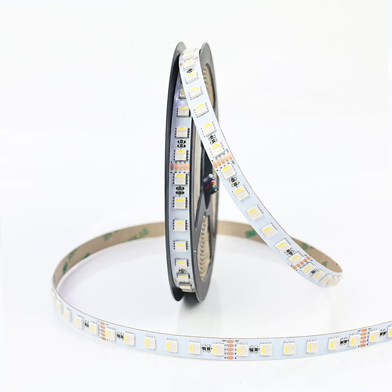 Fabricante Eficiente em Energia DC24V 96LEDs 19W/M SMD 5050 Luz de Fita LED RGBW Flexível para Economia de Custos