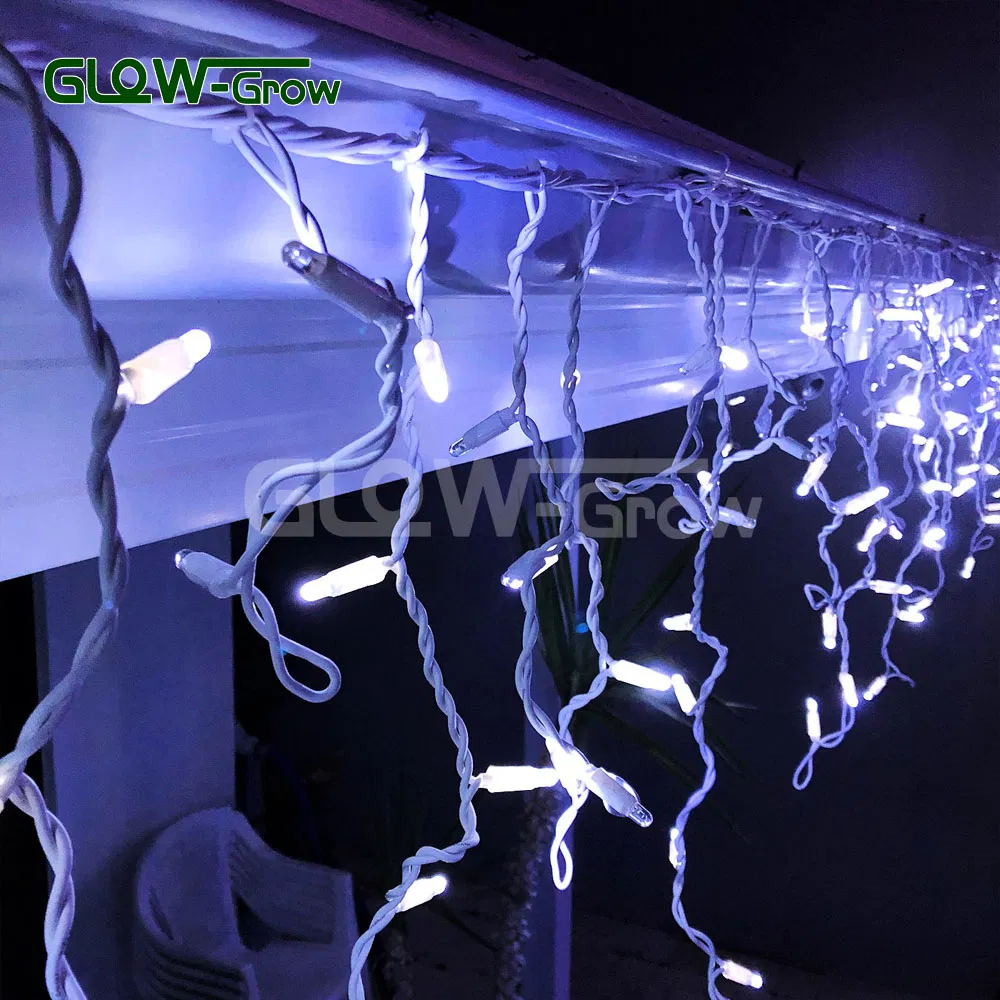 Fornecedores de Luzes de LED Icicle Brilhantes de Natal para Decoração de Casa, Eventos Comerciais e Casamentos