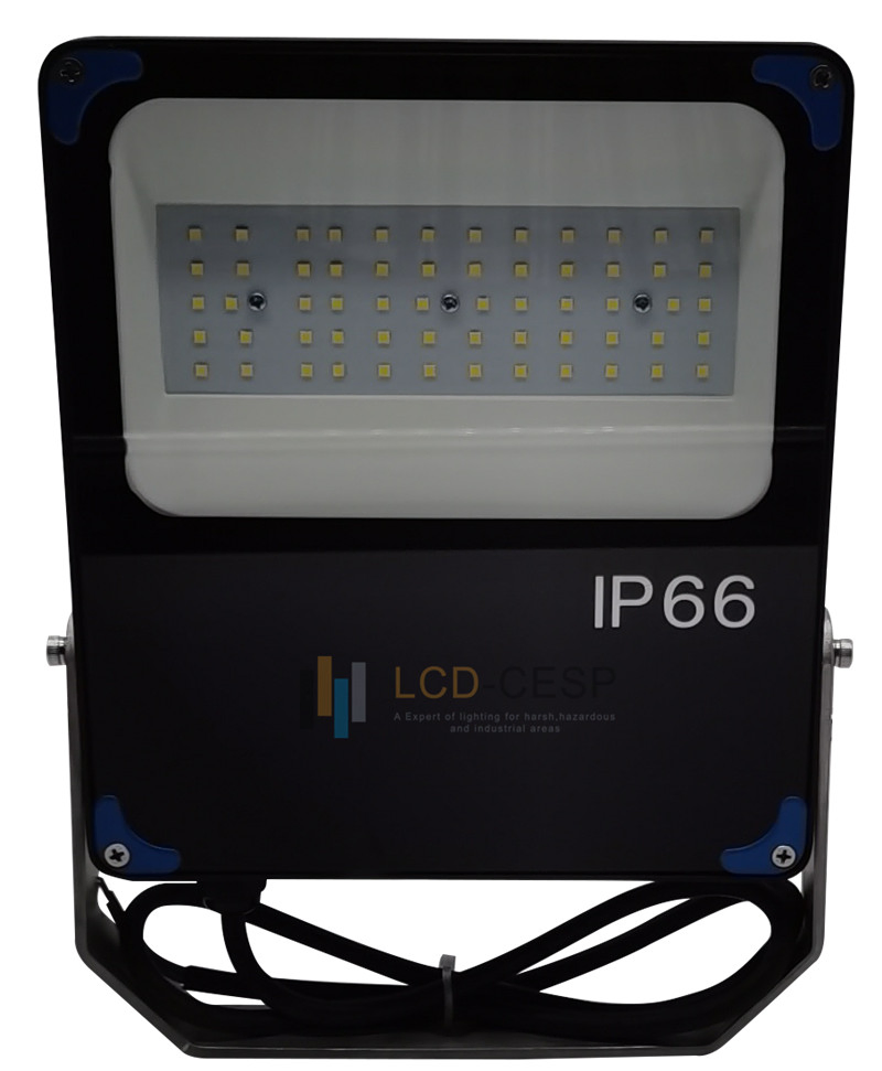 50W Luzes de Inundação LED 220V Holofote de Segurança Externo com Sensor de Movimento IP66 Holofote