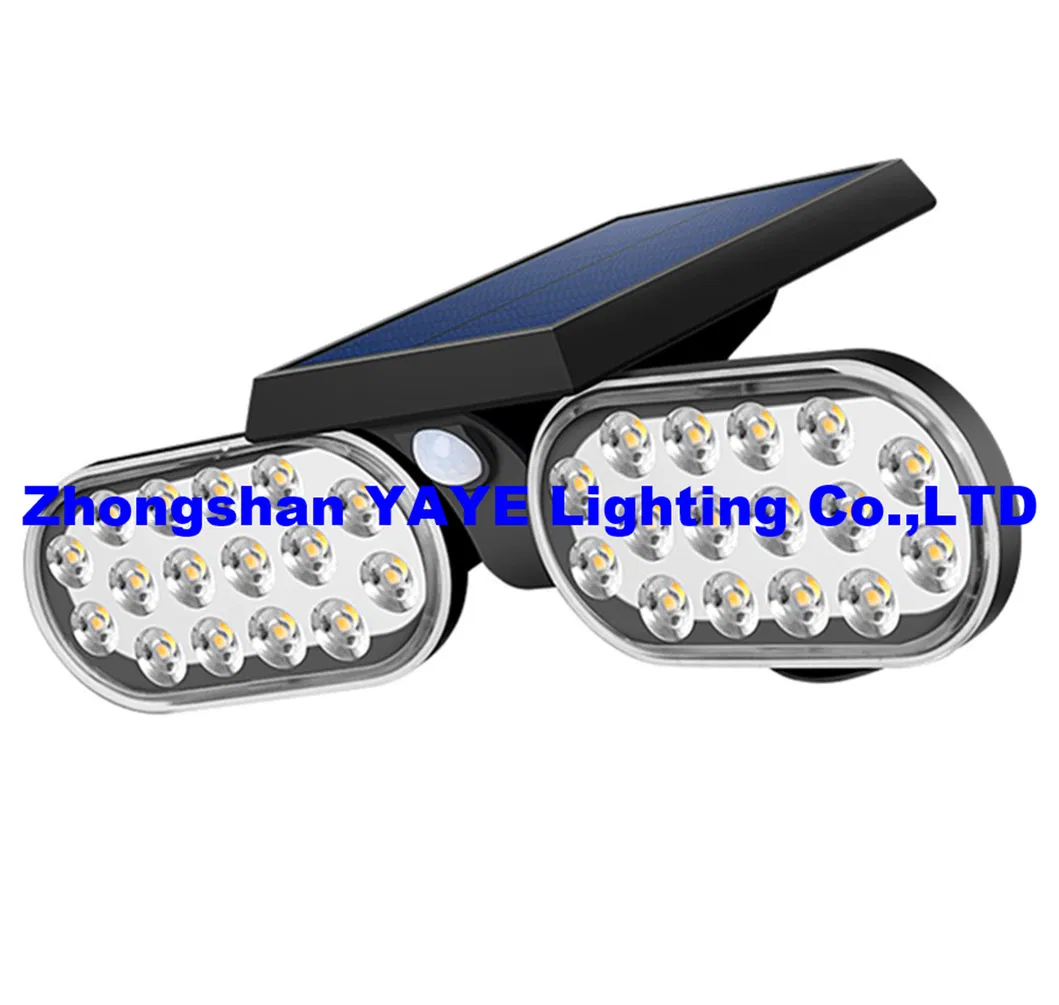 Luz de Parede Solar LED com Sensor de Movimento