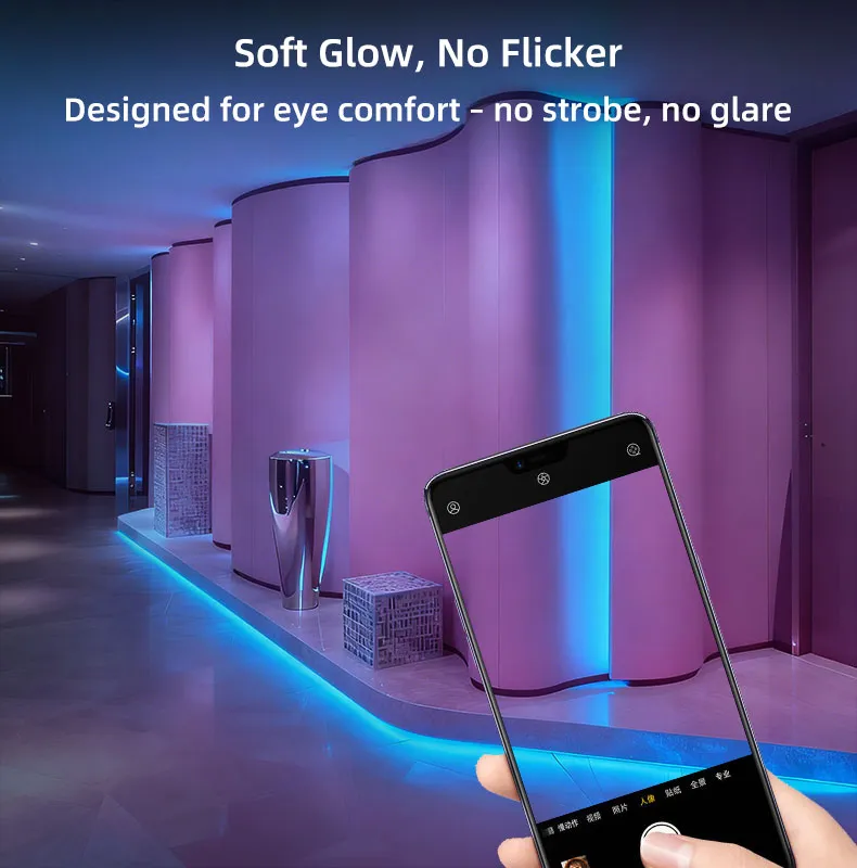 Fita de LED RGB detalhe 6