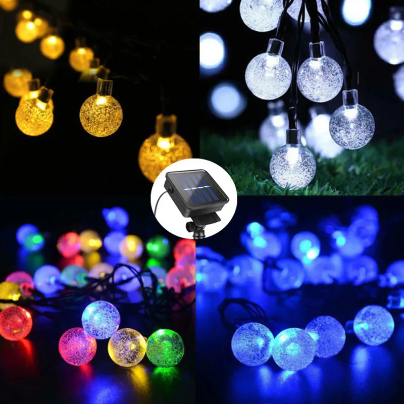 6.5m Luz 30-LED de Cordão 8-Modes Decorativa para Jardim e Caminho