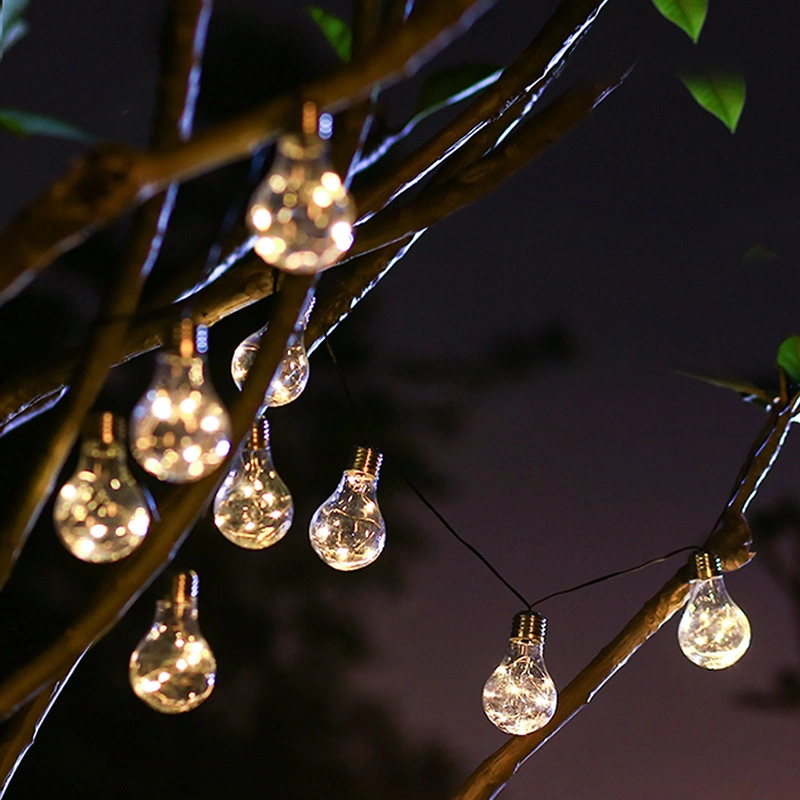 Corda de Luz LED Transparente para Jardim ao Ar Livre à Prova d'Água com CE RoHS