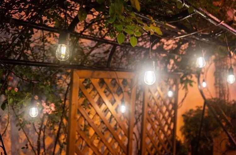 Aplicação prática das luzes decorativas