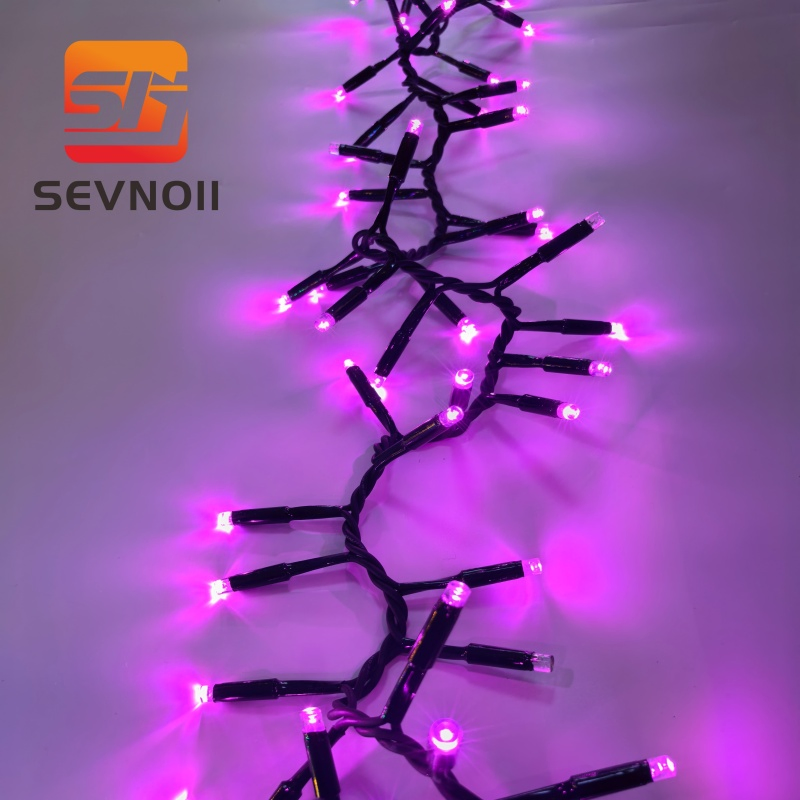Decoração IP68 Luzes de Fogo de Artifício à Prova d'Água com Fios de LED Quente Branco Luzes de Fada