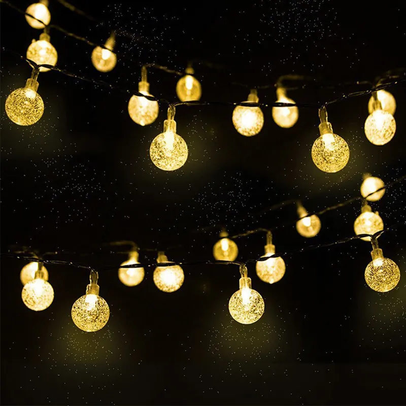 6.5m Luz 30-LED de Cordão 8-Modes Decorativa para Jardim e Caminho