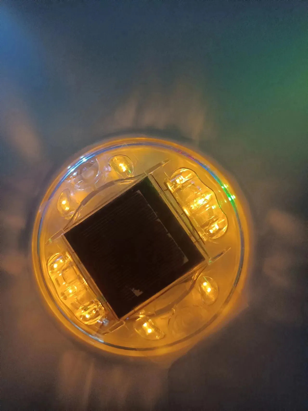 Luz de Marcador de Caminho de Rua com Energia Solar para Calçada, Deck e Piso