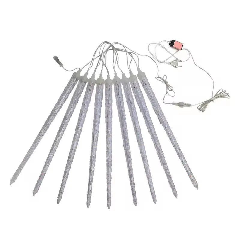 30cm 50cm Chuva de Meteoros Iluminação - Branco Quente, Multicolorido, Luz de Neve LED Personalizável