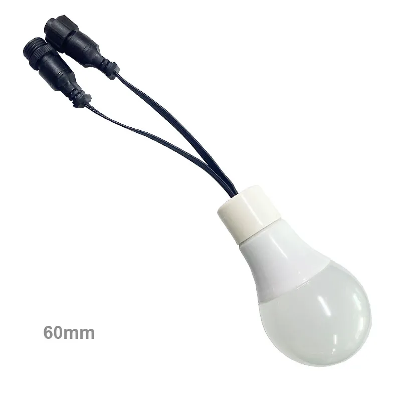 Corda de Luz de Fada com Lâmpadas LED - 60 mm