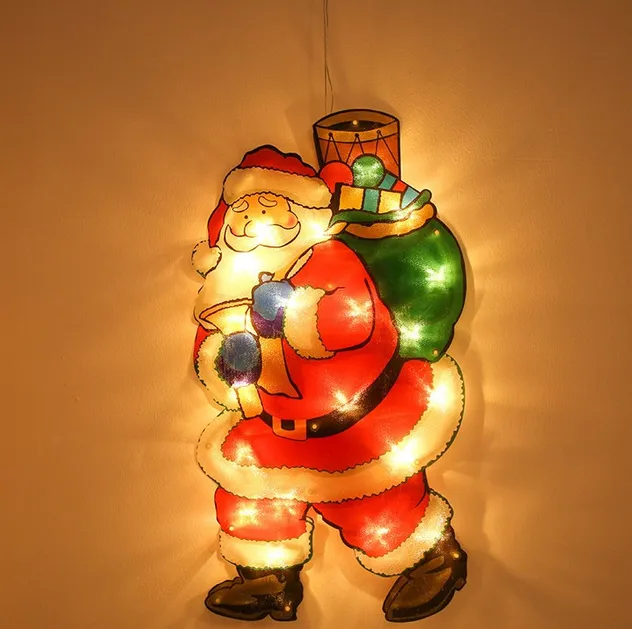 Fitas de Luzes de Natal LED com Bateria Iluminação de Férias Luzes de Natal para Interior Decoração de Casamento Festa em Casa Aniversário