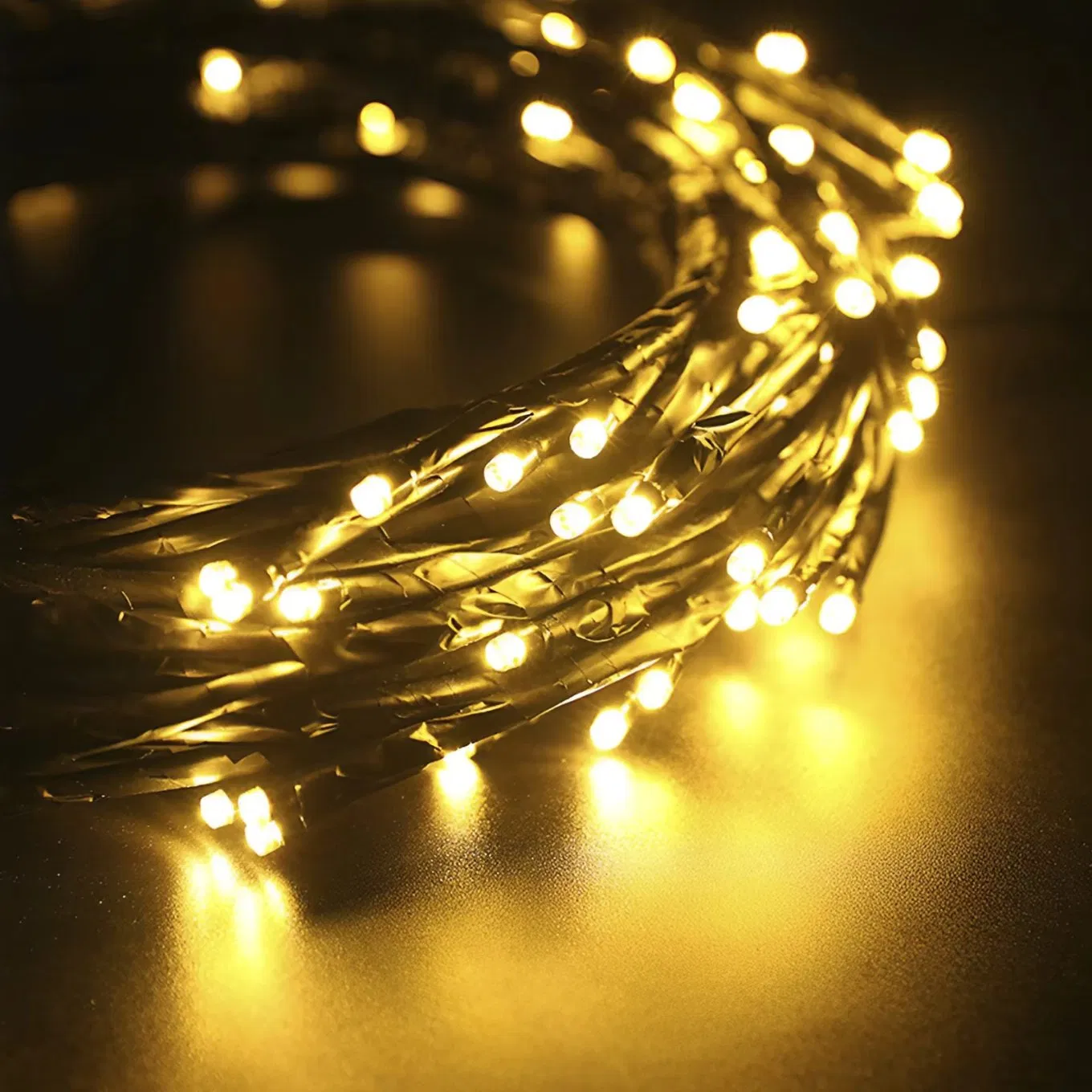 Luzes de Cordão de Videira Willow 7.55FT LED à Prova d'Água Luzes de Planta Artificial em Ramo 144LED Luz de Faixa de Videira Lâmpada de Parede