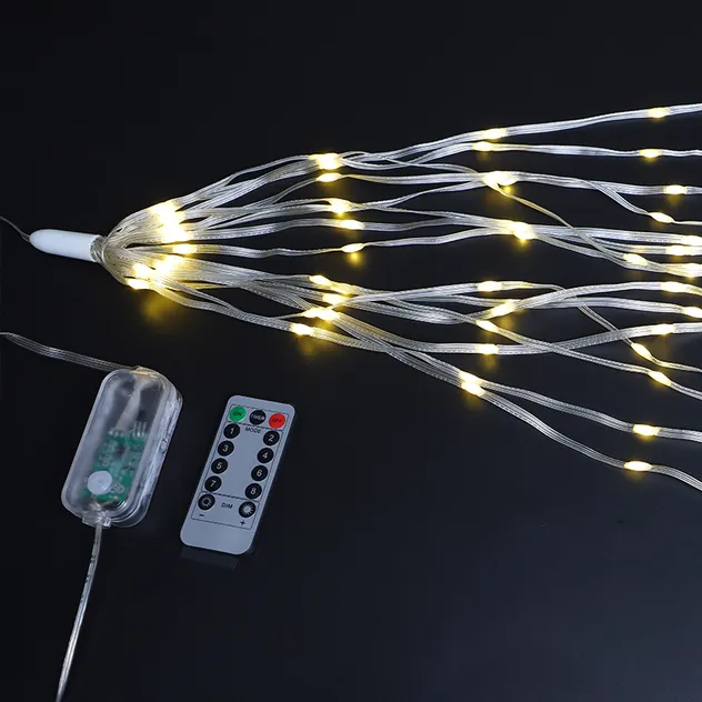 Luzes Decorativas em Cascata 6