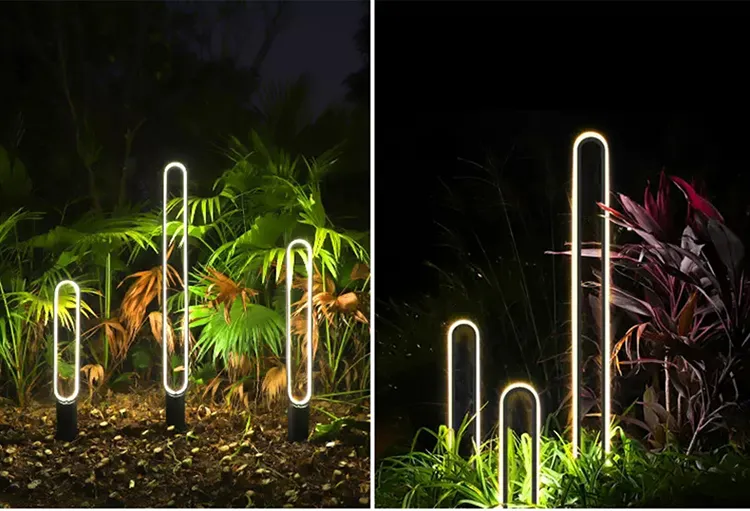 Efeito de Iluminação de Jardim 1