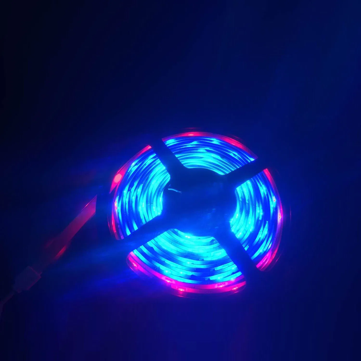 25cm Fita de Luz LED Meteor Shower RGB Colorida para Decoração de Casa