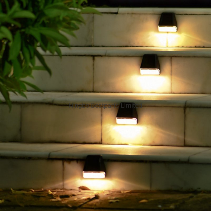 Lanterna de Decoração ao Ar Livre à Prova d'Água para Jardim, Montada na Parede, Lâmpada Solar para Cerca de Jardim, Luz de Jardim à Prova d'Água com Energia Solar