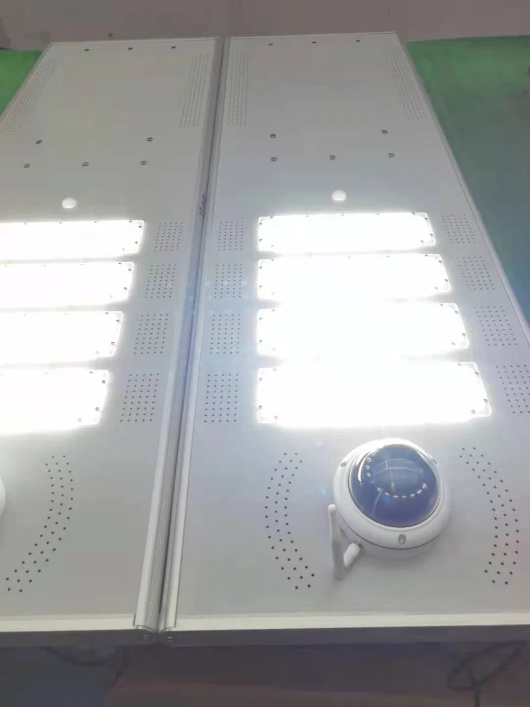 Luz de Rua Solar com Câmera LED de Segurança com Sensor de Movimento LED ao Ar Livre 100W 90W