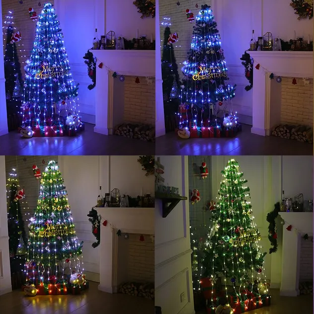 Luzes Decorativas em Cascata 9