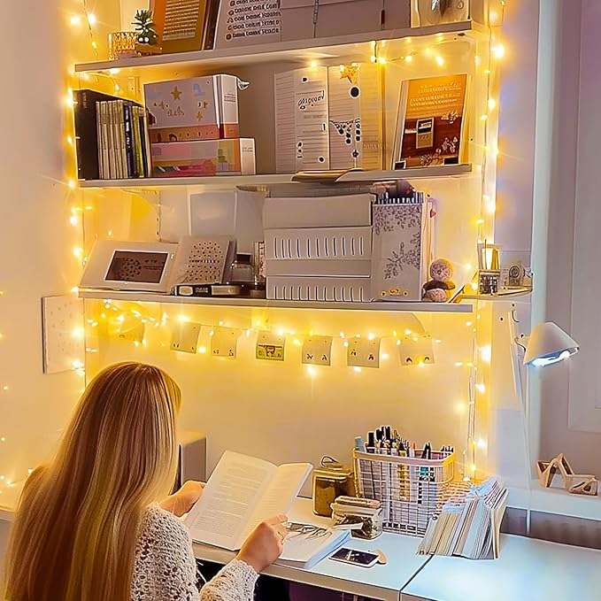 Iluminação de Cordão de Luzes de Fada com Clips de Foto Transparentes Alimentados por Bateria para Festivais e Festas 3m 20LEDs