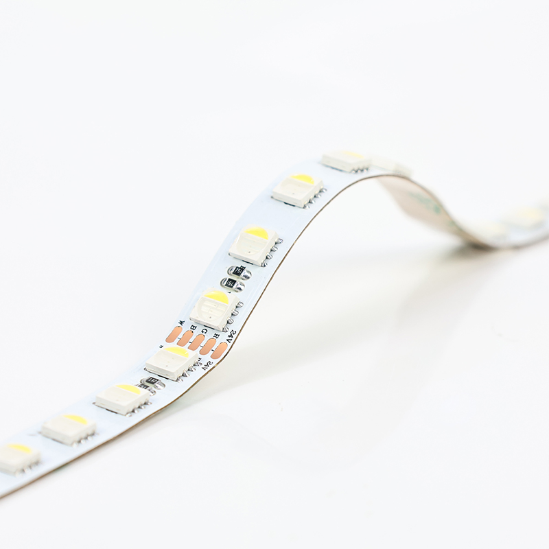 Fabricante Eficiente em Energia DC24V 96LEDs 19W/M SMD 5050 Luz de Fita LED RGBW Flexível para Economia de Custos