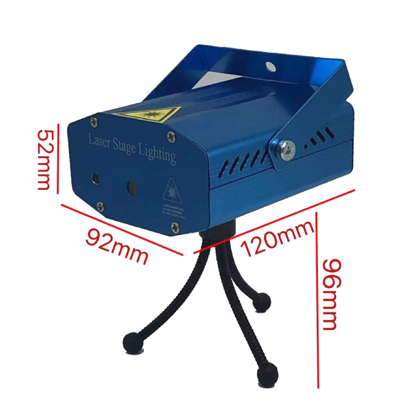 Mini Luzes a Laser LED Luz de Palco Projetor de Disco DJ Nova Luz Ativada por Som Controle Remoto Flash para Luzes de Festa de Natal