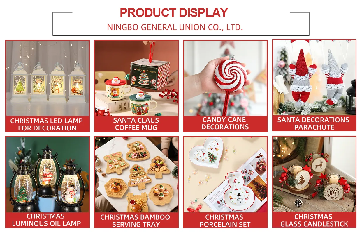 Produtos de Decoração Personalizados de Alta Qualidade para Natal, Luzes de Cortina com Guirlanda, Ornamentos de Papai Noel para Pátio