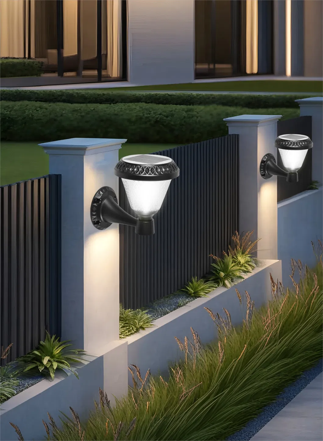 Luzes de Jardim com Sensor de Movimento Solar para Segurança Aprimorada