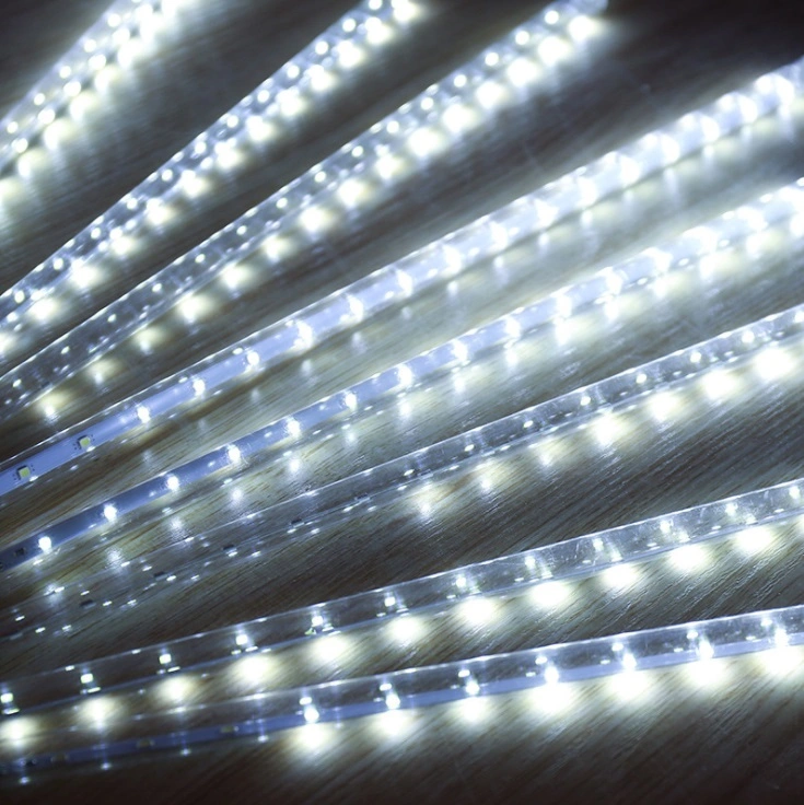 Luzes de Natal para Árvore de Natal à Prova d'Água com Efeito de Chuva de Meteoros LED para Exterior