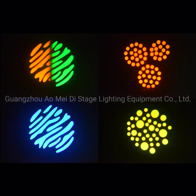 10W Projetor Gobo LED com Cabeça Móvel Luzes de Decoração de Natal